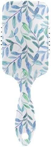 Aqua Foliage Hair Brush, Soft Bristles Detangling Brush - Detangler Hairbrush Glides Through Tangles For All Hair Types (Wet Dry & Damaged Hair) by Unknown