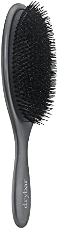 Drybar Flat Mate Boar Bristle Brush, Dark Grey - Image 3