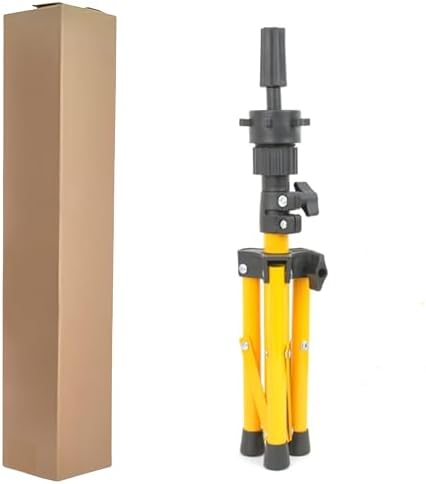 Mannequin Head Stand Tripod for Wigs Making or Hat Display - Image 2
