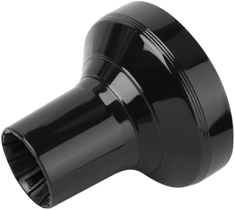 Hair Blower Protective Cover for Hair Dryer, Black ABS Diffuser by Operitacx