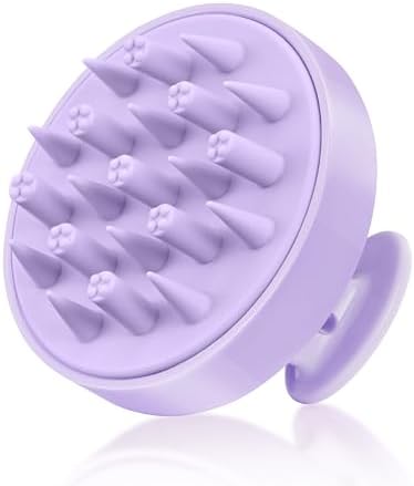 HEETA Scalp Massager Hair Scrubber Shampoo Brush Exfoliator for Hair Growth by HEETA
