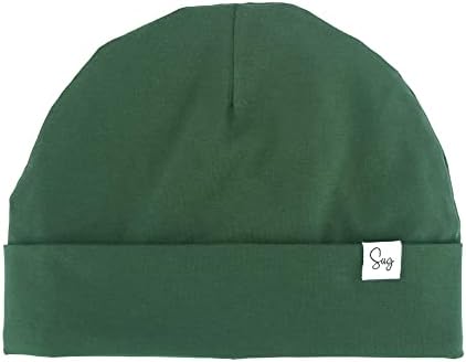 Jersey Beanie Hat for Newborn Baby Boys Girls Silky Satin Lined Hats Bonnet Toddler Infant Little Kids Beanies Caps by Sugarmelon