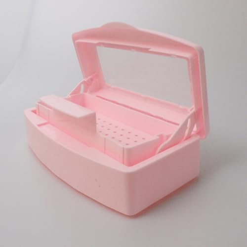 Nail Tool Sterilizer Box, Plastic Sterilization Tray for Tweezer, Eyelash Extensions, Hair Salon, Nail Implement for Esthetician - Image 4