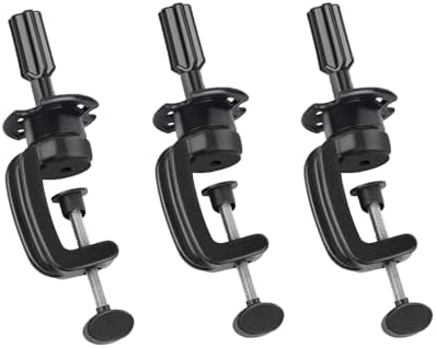 3PCS Wig Mannequin Head Stand,Wig Head Stand Clamp,Mannequin Head Holder by Unknown