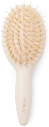 The Hair Edit Mini Finish & Shine Boar Bristle Brush for Smooth Shiny Hair by TheHairEdit