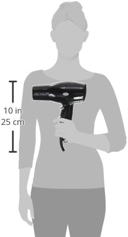 Revlon Compact Hair Dryer | 1875W Lightweight Design, Perfect for Travel, (Black) - Image 6