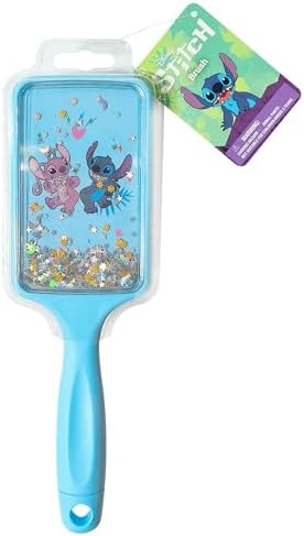 LUV HER Lilo & Stitch Kids' Detangling Confetti Hair Brush - with Stitch & Angel, Gentle on Wet & Dry Hair - Ideal for Kids Ages 3+ - Makes Hair Care Enjoyable and Simple - Image 5