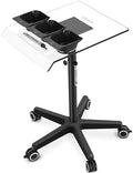 TASALON Adjustable Wheeled Salon Hair Color Station Cart by TASALON