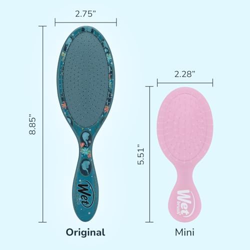 Wet Brush Original Detangler Hair Brush, Anna & Elsa (Disney Love), Ultra-Soft IntelliFlex Bristles, Detangling Bristles Glide Through Tangles (Wet Dry & Damaged Hair), Women & Men - Image 5