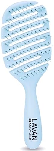 Flex Detangling Hair Brush (BABY BLUE) - Image 2