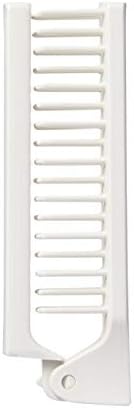 Muji Polypropylene Folding Hair Brush Hair Brush - Main Unit by MUJI