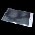 PABCK 100 Pack Clear Self Adhesive Hair Packaging Bags 4.13x21.6 inch by PABCK