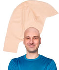 Kangaroo Realistic Beige Latex Bald Cap for Men & Women for Halloween Party by Kangaroo
