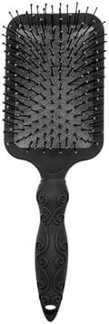 Amazon Basics Paddle Brush for Hair, Gentle Detangling, Wet or Dry Hair, Tangle-Free with Flexible Bristles by AmazonBasics