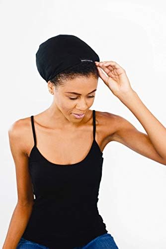 Grace Eleyae GE Women's Satin Lined Sleep Cap Slap Silky Beanie Soft Smooth & Stylish Hair Care Hat - Image 3