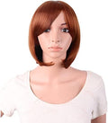MapofBeauty 30 cm Women Short Straight Cosplay Party BOB Wig, Ginger Orange by MapofBeauty