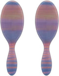 Wet Brush Original Detangler Hair Brush, Purple (Desert Afterglow), Ultra-Soft IntelliFlex Bristles, Detangling Bristles Glide Through Tangles (Wet Dry & Damaged Hair), Women & Men (2 Pack) by WetBrush