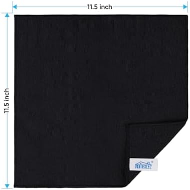 HOMEXCEL 24PK Microfiber Cleaning Cloth, Cleaning Rag for Home, 11.5x11.5in - Image 2
