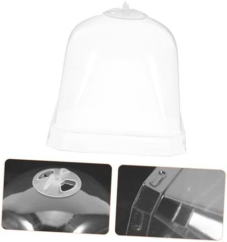 Toddmomy 10Pcs Transparent Greenhouse Dome Plant Cloche Covers - Image 7