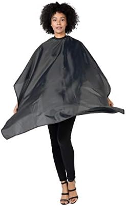Betty Dain Whisper Hair Cutting & Styling Cape, 45" x 55", Black - Image 3