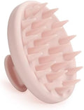 Meartchy Silicone Scalp Massager, Scalp Scrubber for Hair Growth with Soft Bristles, Scalp Exfoliator Brush Dandruff Removal Shampoo Brush for Wet Dry Scalp Care (Light Pink) by Meartchy