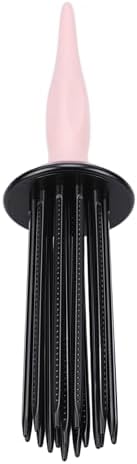 Curling Roll Comb for Curly Hair - 17 Teeth Curl Defining Brush with NonSlip Grip, Volumizing Styling Tool for Fluffy Hair, Gentle & Portable Curler Comb by SENECESLI