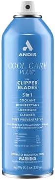 Andis 12750 Cool Care Plus 5-in-1 Clipper Spray, 15.5 oz Can - Image 6