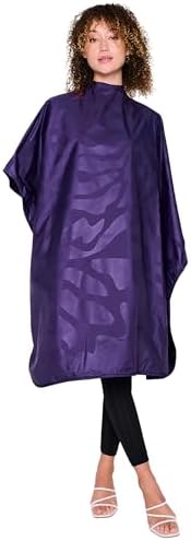 Betty Dain Zephyr Bleach-Proof All Purpose Styling Cape, 45" x 60", Purple by BettyDain