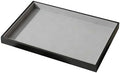 Large Jewelry Organizer Tray PU Leather, Black Gray, 1 Grid by Unknown