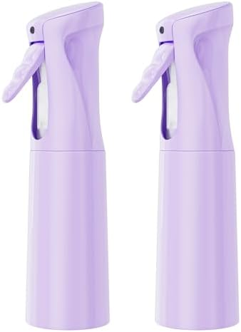 IMPORX Continuous Spray Bottle for Hair 2 Pack (10.1oz/300ml) Purple by IMPORX