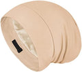 Fittia Satin Lined Sleep Bonnet, Adjustable Non-Slip Cap For Locs, Medium by FITTIA