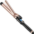 IKV 1 1/4 inch Curling Iron Extra Long Barrel, Soft Medium Bouncy Curls by IKV