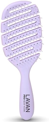 Flex Detangling Hair Brush (Purple) - Image 2