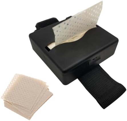 180pcs Hair Curling Papers, Disposable Salon Perm Paper with Adjustable WristbandHeat-Resistant, For Hot Cold Hair Curling Styling by Unknown