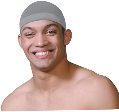 Titan Stocking Wave Cap 2PCS - Skull, Wig Cap Hair Accessories for Men and Women, GREY COLOR by TITAN