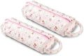 2Pcs Hair Tool Organizer Quilted Carrying Case for Shark Hair Air Wrap Dryer Case Mothers Day Gifts Cosmetics Toiletry Organizer for Girls Women (Cherry) by Nixjoro