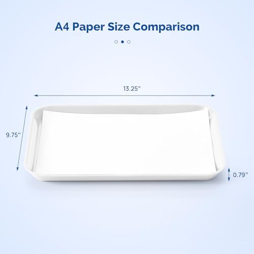 JMU 10 Pcs White Dental Procedure Trays Flat Trays Size B 13.25" X 9.75" - Image 3
