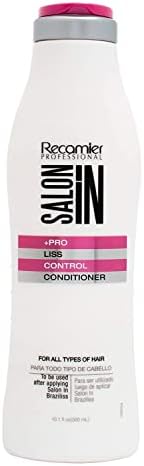 Recamier Professional Salon In +Pro Liss Control Hair Shampoo, Conditioner and Treatment Bundle 3 Piece kit 40403 Small - Image 3