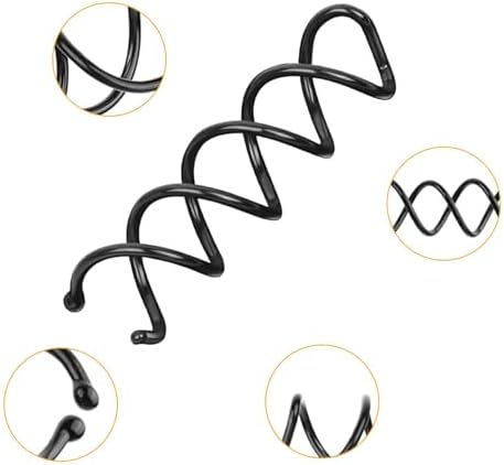 12 Pack French Twist Hair Braiding Tool, Spiral Hair Bun Maker & Twist Hair Styling Clip for Women Girls, Easy DIY Lazy Hair Curler Roller Braider Accessories (Black) - Image 4