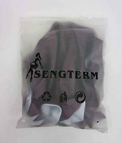 SENGTERM Women Large Satin Bonnet Adjustable Silky Sleep Cap Hair Bonnet Double Layered Reversible for Curly,Natural Hair (XL-ADULT, XL Purple-Lilac) - Image 5