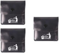 3 Pcs Pocket Ashtray Pouch Portable Waterproof PVC Ashes Storage, Odor Lock Heat Resistant Sealed Cigarette Butt Disposal Carrier, Compact Travel Accessories for Outdoor Camping Hiking by Unknown