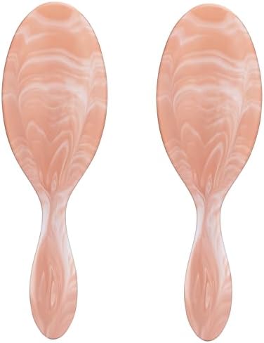 Wet Brush Original Detangler Hair Brush, Pink (Watercolor Waves), Ultra-Soft IntelliFlex Bristles, Detangling Bristles Glide Through Tangles (Wet Dry & Damaged Hair), Women & Men (Pack of 2) by WetBrush