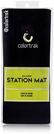Colortrak Heat-Resistant Styling Station Mat, 9" x 11", Black, 2 Pack - Image 6