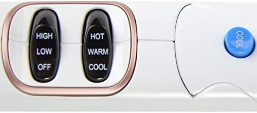 Conair Travel Hair Dryer, Double-Ceramic Design, Foldable Handle, White - Image 5
