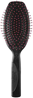 Cricket Static Free Cushion Styling 220 Hair Brush - Smoothing, Detangling, and Frizz-Free Styling - Anti-Static Metal Bristles for Thick, Curly, and Heavy Hair by CricketCompany