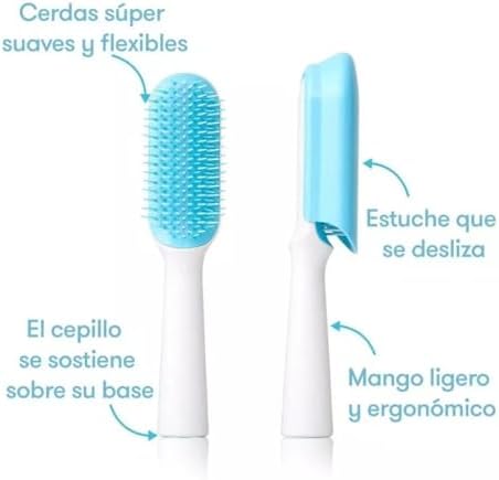Frida Baby Fine or Straight Hair Detangling Kids Brush by, 1 Count (Pack of 12) - Image 5