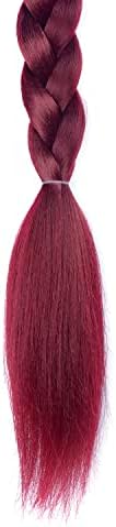 2 Pack Long DIY Braided Ponytail Extension Rave Hair Extensions for Women - Image 5