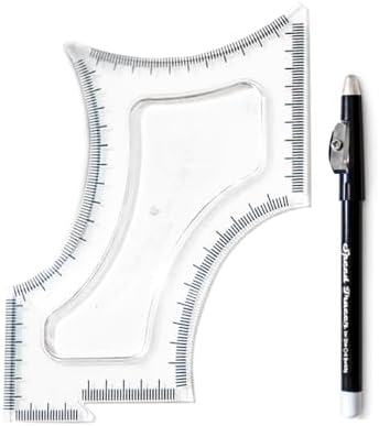 The Cut Buddy Original Shaping Tool, Clear Beard and Hairline Template with Bonus Tracer Pencil, As Seen on Shark Tank by TheCutBuddy