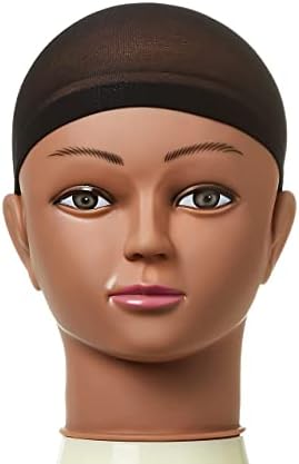Red by Kiss Stocking Wig Cap 5 PCS (Black) - Image 4