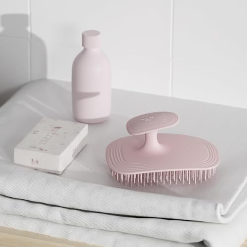 ecoed Scalp Massager Shampoo Brush,Scalp Scrubber & Exfoliator（Pink） - Image 5
